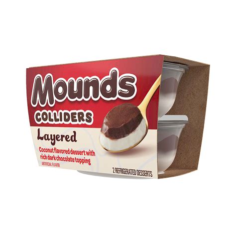 Mounds Colliders™ Layered Dessert 7 Oz 2 Pack