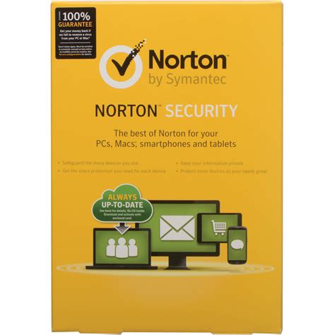 Symantec Norton Security 2015 Deluxe 5 Devices 1 Year
