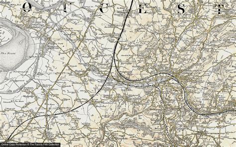 Historic Ordnance Survey Map Of Stonehouse 1898 1900