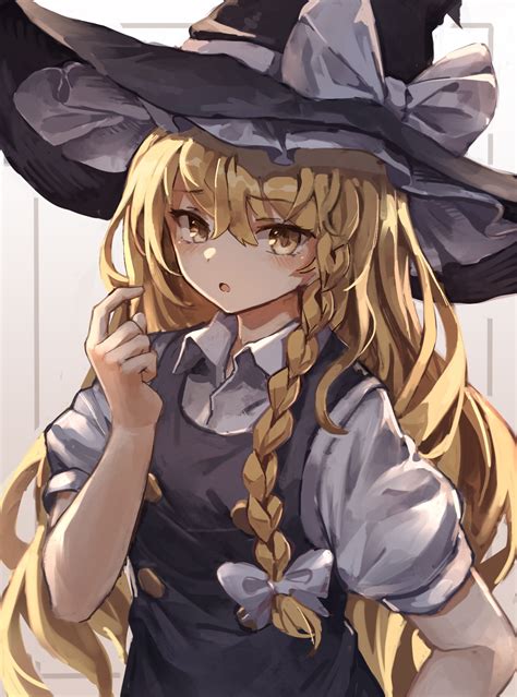 Kirisame Marisa Touhou Drawn By Yanyanshinkengomi Danbooru