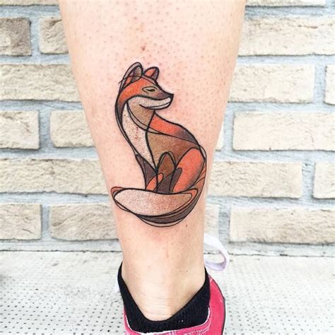 46 Adorable Fox Tattoo Designs And Ideas Tattoobloq Animal Tattoos