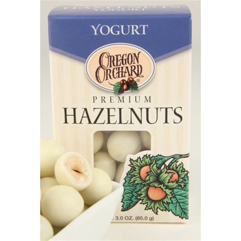 Yogurt Hazelnuts 3 Oz Oregon Orchard Hazelnut Growers Of Oregon