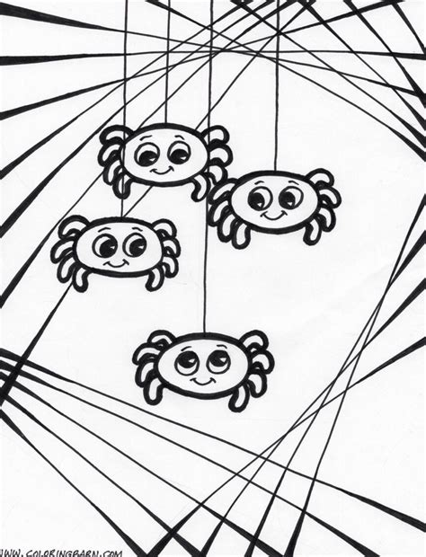 Spider Coloring Page