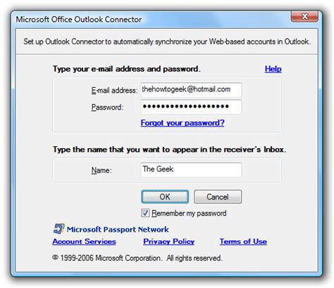 Use Hotmail From Microsoft Outlook