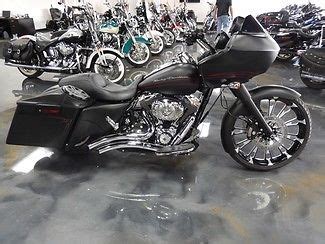 Learn more and browse our other road glide models here. 2013 Black Denim FLTRX 23" Wheel Custom Bagger ROAD GLIDE!