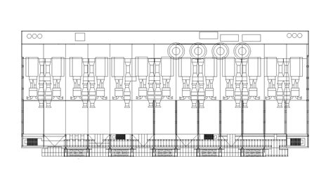 Le Centre Pompidou Cad Design Free Cad Blocksdrawingsdetails