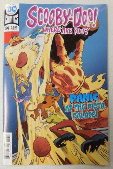 Scary Pizza Shop Story ~ Scooby Doo Comic 89 ~ Display In Your Pizza