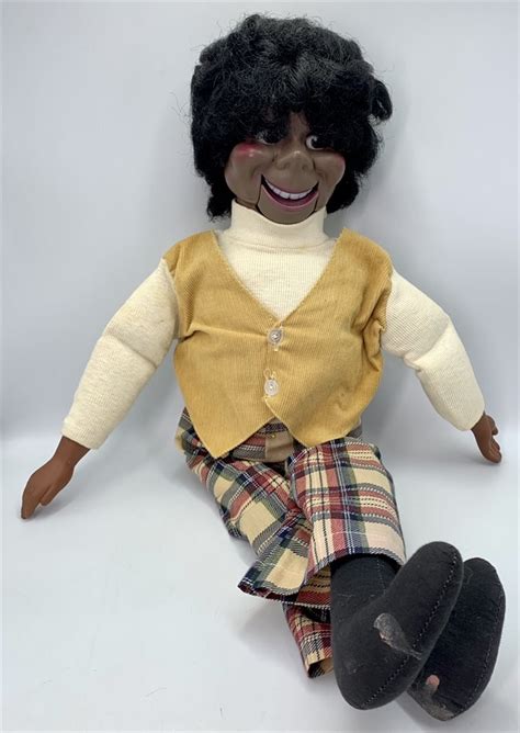 Great Lakes Vntg 1970s Tv Show Black Ventriloquist Dummy 25” Lester Doll
