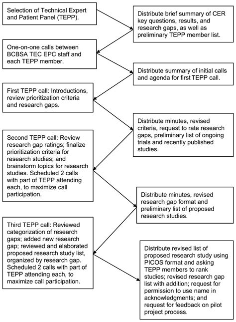 Figure 2 Process Chart For Pilot Project On Future Research On Treatments For Localized