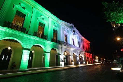 Palacio De Gobierno Se Ilumina Con Los Colores Patrios