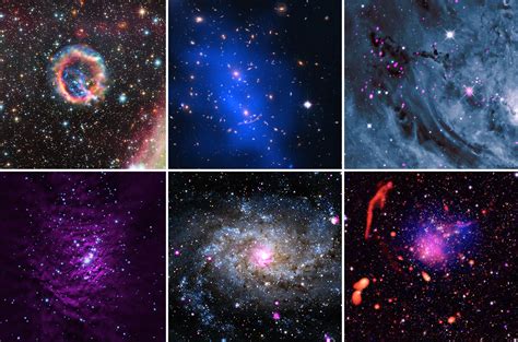 Chandra X Ray Observatory Serves Up Cosmic Holiday Assortment