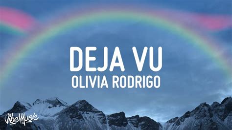 Olivia Rodrigo Deja Vu Lyrics Acordes Chordify