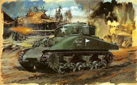 Download Military M4 Sherman Hd Wallpaper