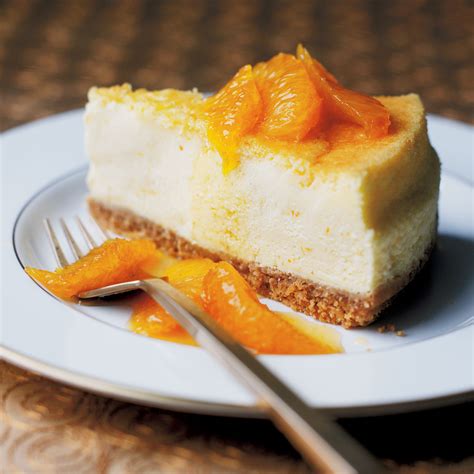 Baked Orange Cheesecake With Caramelised Oranges Dessert Recipes