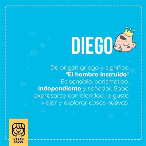Significado De Diego Diego Significado Male Baby Names Baby Names