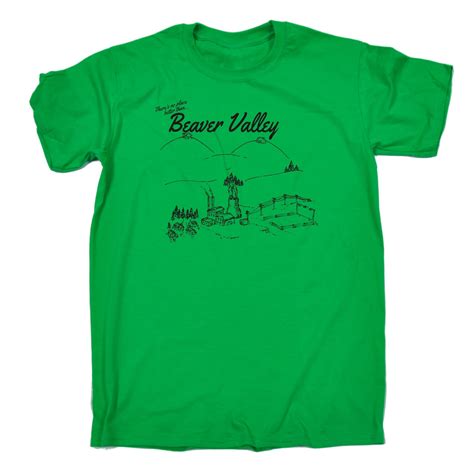 Beaver Valley Mens T Shirt Tee Birthday Naughty Rude Adult Explicit