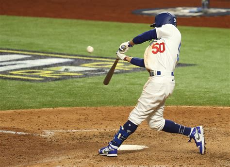Mookie Betts Hits First Postseason Home Run With Dodgers Video