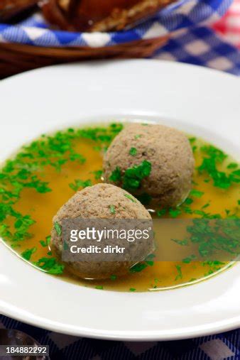 Bavarian Liver Dumplings Or Leberknödel High Res Stock Photo Getty Images