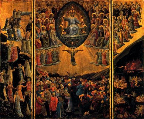 Riproduzioni Darte Il Giudizio Finale Di Fra Angelico 1395 1455
