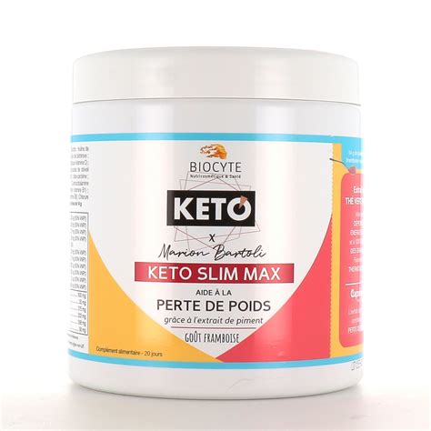 Biocyte Keto Slim Max Complément Alimentaire Minceur Perte De Poids