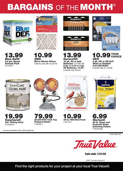 True Value Hardware Current weekly ad 01/01 - 01/31/2022 - frequent-ads.com