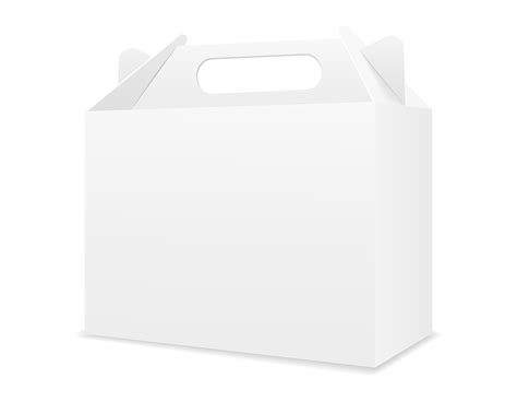 Empty Cardboard Box Packaging Blank Template 1760838 Vector Art At Vecteezy