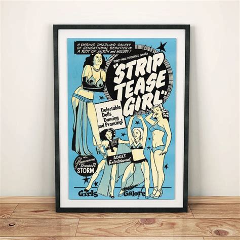 Vintage Strip Tease Etsy Canada