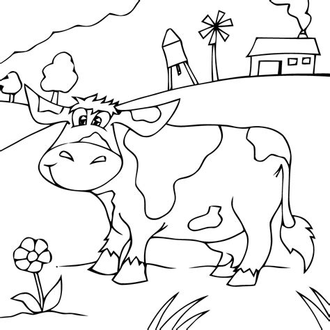 Which is the best coloring page for landscapes? Countryside #165465 (Nature) - Printable coloring pages