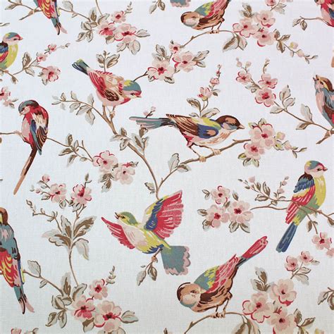 Cath Kidston Home Furnishing British Birds In Pastel Fabrics Galore