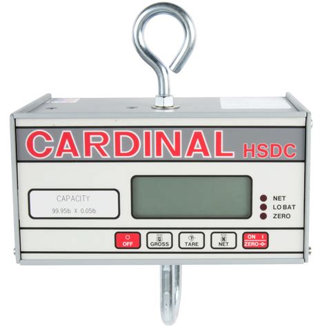 Cardinal Detecto Hsdc 100 100 Lb Digital Hanging Scale Legal For Trade