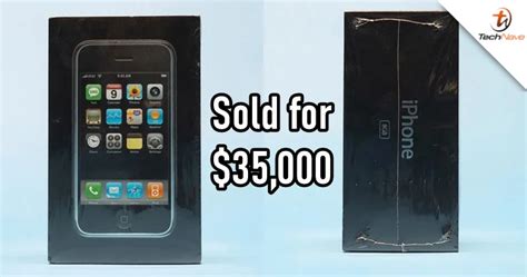 This Sealed Original Iphone Just Got Sold For 35000 At An Auction