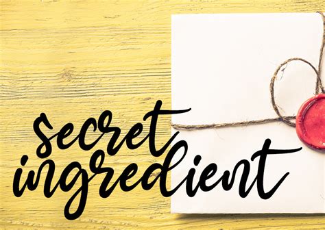Secret Ingredient Projectym Games