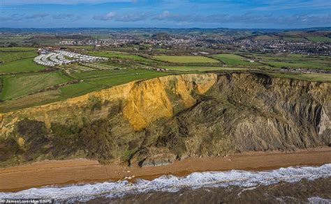 Drone Images Reveal Massive Cliff Fall On Dorsets Jurassic Coast
