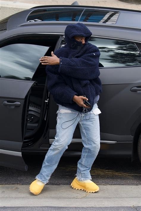 Kanye West Steps Out In A Yeezy Season 8 Boot For The First Time