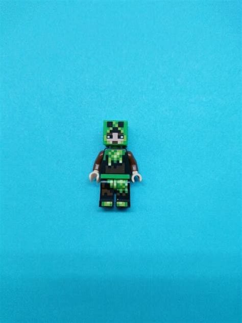 Lego Minecraft Minifigure Minecraft Skin 6 Pixelated Creeper Costume