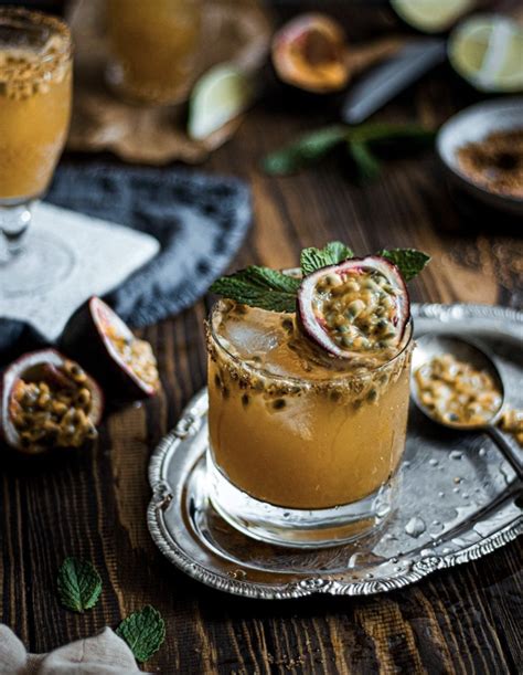 Passion Fruit And Rum Cocktail Recipe The Feedfeed