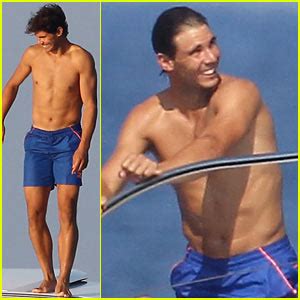 Rafael Nadal Shirtless Yacht Ride With Pals Rafael Nadal Shirtless