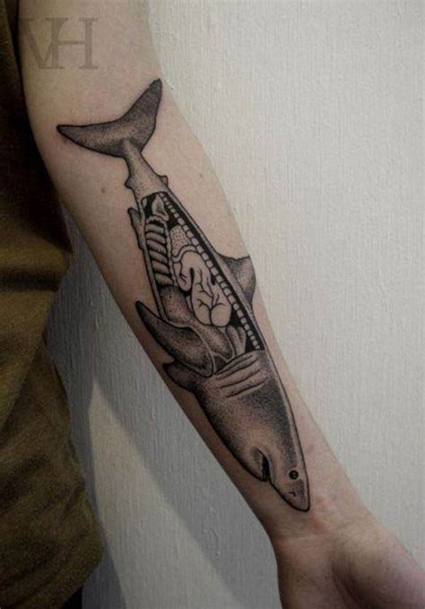 45 Awesome Shark Tattoos For Your Inner Badass