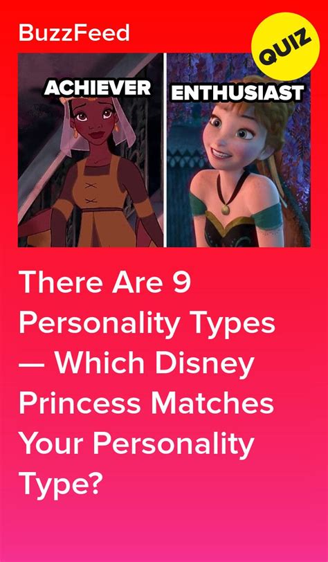 There Are 9 Personality Types — Which Disney Princess Matches Your