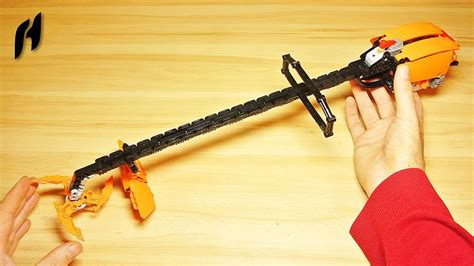 How To Build A Lego Technic Cordless Brush Cutter Moc Youtube