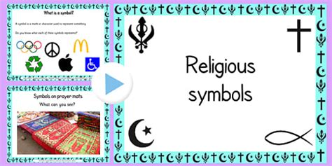 Religious Symbols And Beliefs Powerpoint Teacher Made