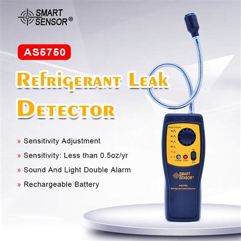 As5750 Refrigerant Gas Freon Leak Detector Halogen Gas Detector Air