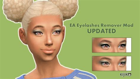 Ea Eyelashes Remover Mod Has Been Updated Cc The Sims