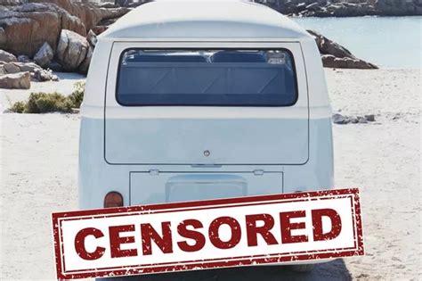 Naked Pervert Caught Having Sex With Camper Van Towbar By Horrified