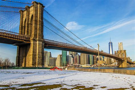Brooklyn Bridge Snow Day Photograph By Rob Quinn Fine Art America