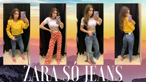 No Provador Zara Provamos Todos Modelos De Jeans PossÍveis 💙 Youtube