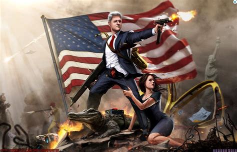 Behold The Greatest Bill Clinton Portrait Of All Time The Daily Dot