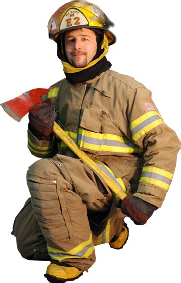 Firefighter Png Transparent Image Download Size 358x560px