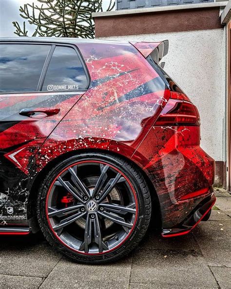 Golf 7r 🇩🇪 Sur Instagram 🤍🖤shiny Mk7r🖤🤍 👤owner Dommemk75 Golfr