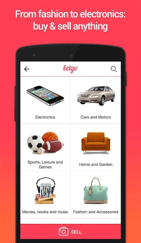 Offerup is a popular app that helps you sell your items locally and fast. letgo: Sell & Buy Used Stuff- screenshot